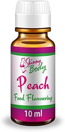 Skinny Body Food Flavourings 10 ml, Various Flavours, Sugar Free, Fat Free, Low Carb (Peach)