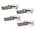 Produktbild OKI Toner Set for C6100 / C6150 / C5500MFP / MC560 Series Printers. Full Set of 4 High Yield Genuine OKI Toner Cartridges. 43865717 Yellow, 43865718 Magenta, 43865719 Cyan, 43865720 Black. Type C15. 6K Yield on colors, 8K Yield on Black by OKI