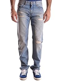 Bikkembergs Hombre MCBI042083O Azul Algodon Jeans