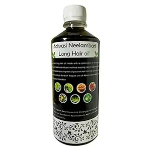 Neelambari Herbal Hair Oil 100% Natural Herbal Hair Oil for Men & Women for Hairfall/Damaged Hair, All Skin types Hair Oil - 500ml