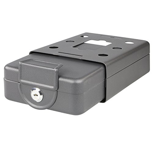 HMF 307-02 Dokumentenbox anschraubbar für Wohnmobil, Boot etc. 20,0 x 15,5 x 7,0 cm , schwarz - 4