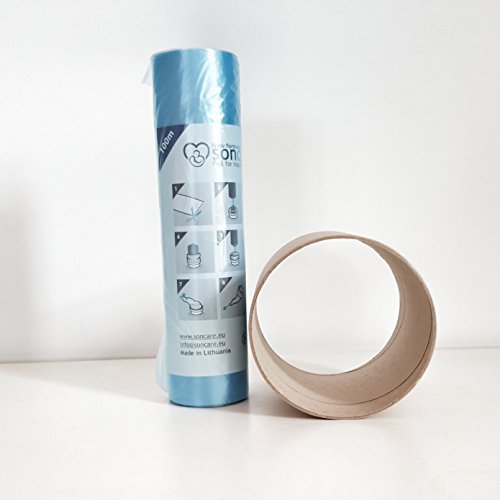 SONCARE Nouvelle formule Recharges de poubelle à couches et anti-odeurs compatible avec Sangenic, Angelcare, Tomme Tippee et Litière Litter Locker - (100mètres + tube)