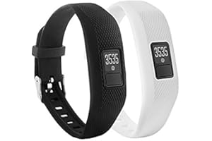 Bracelet de montre de remplacement avec fermoir Fit-power souple en silicone pour Garmin Vivofit 3 Fitness Bande (Pas de tracker)