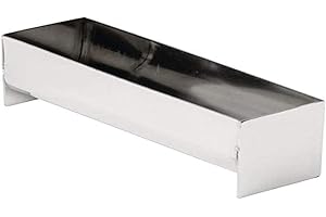 NISBETS Vogue U-förmige Terrinenform, Edelstahl, Größe: 135 x 35 x 45 mm. Material: Edelstahl, E589