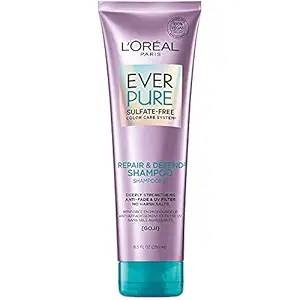 LOreal Paris Everpure Sulfate Free Repair & Defend Shampoo, 250Ml