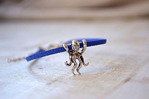 Octopus Pandora Style Charm Bracelet Ocean Animals Seaside Beach Party Favors Seashore Sea Animal Accessory For Him Boyfriend Boy Teen Teenager Dad Daddy Gift Ideas Fathers Day