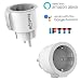 Produktbild Feeleye WiFi Smart Steckdose,Intelligente WiFi Smart Plug Funktioniert mit Amazon Alexa(Echo,Echo Dot) und Google Home, Smartphone App smart Life Steuerung für IOS und Android 1 Stück