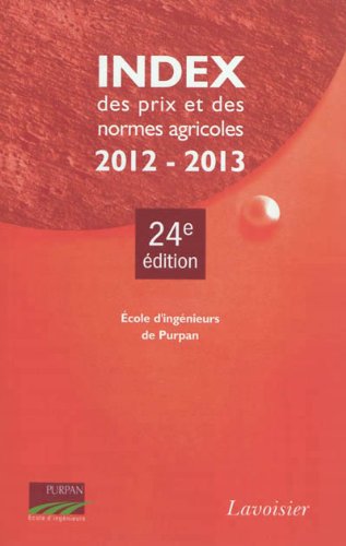 Download Index des prix et des normes agricoles 2012-2013 Download Index des prix et des normes agricoles 2012-2013