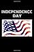 Produktbild Independence Day: HAPPY 4th OF JULY: 6" X 9" BLANK NUMBERED NOTEBOOK 110 Pages CREATIVE GIFT. 4th of July. American Journal, Intimate Diary, Recipe Book.