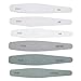 Produktbild 6 Stücke Nagelfeilen, Professionelle Nagelfeilen Doppelseitige Nagelfeile Grit Nagel Buffer File Block 150, 180, 240, 100/180, 220/280, 1000/4000 Puffer