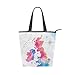 Produktbild ALAZA Tote Leinwand Umhängetasche Aquarell Karte Vereinigtes Königreich und in Schottland Handtasche