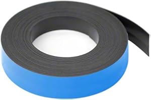 FIRST4MAGNETS Magnet Expert® Blue 19mm wide x 0.76mm thick Magnetic Gridding Tape (5 Metre Length)