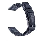 Beisoug 20mm Nylon verstellbarer Ersatzriemen für Sport mit Riemen für Samsung Galaxy, 42mm Uhr
