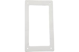 Oniissy Guarnizione in fibra di ceramica per aletta di ispezione MCZ - 220 x 120 x 4 mm, accessori di ricambio per guarnizione in fibra ceramica, aumenta le prestazioni del sistema