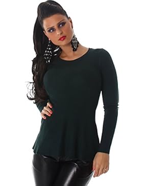 Voyelles -  Maglione  - Basic - Maniche lunghe  - Donna