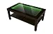 Produktbild FORAM Modern Couchtisch Glastisch Beistelltisch Tiefeneffekt Tisch LED 3D (90x55, wenge)