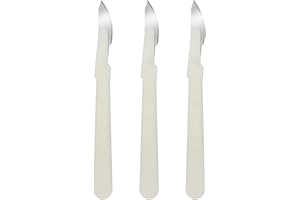 Cabilock Taglierino Pane 3 Pezzi Coltello Con Lama in Acciaio Per Intagliare E Modellare Pane Fai Da Te Utensili Da Cucina Per Cottura Domestica