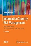 Image de Information Security Risk Management: Risikomanagement mit ISO/IEC 27001, 27005 und 31010 (Edition )