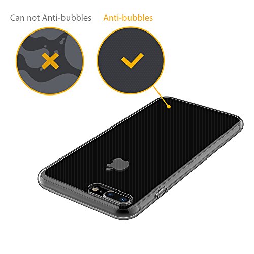 iphone 7 Plus Hülle, Elekin iphone 7 Plus Schutzhülle – [Anti-Kratzer] [Durchsichtige] für iphone 7 Plus Hülle Silikon - 7