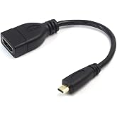 Alfais 5139 Micro Mikro Hdmi &Ccedil;evirici D&ouml;n&uuml;şt&uuml;r&uuml;c&uuml; Adapt&ouml;r Kablosu 15cm