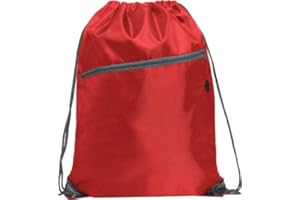 beSunshine Premium Waterproof Zipper Drawstring Bag Sports Gym Sack Swim PE Kit Shoe Bag