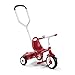 Price comparison product image Radio Flyer Steer and Stroll Trike, Tricycle with Push Handle