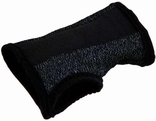Allsop 05934 Baumwoll-Bezug Handschuh Ergonomische Handgelenkstütze für Komfort und Flexibilität schwarz