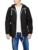 Übergangsjacke mit Kapuze !Solid Herren Jacket - Thang Jacke, Schwarz (Black 9000), X-Large