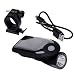 Produktbild SJKDFDPW Scheinwerfer des Fahrradlichts IP64, Sicherheitsfahrradsolar-USB-Warnlichttaschenlampe eingebaute Batterie 1000MAH