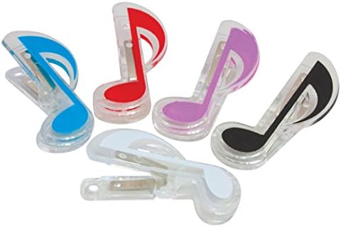 Musically Themed Paper Clip - Quaver Music Note
