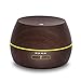 Produktbild Aroma Diffuser hysure 300ml Luftbefeuchter Ultraschall Duftlampe Vernebler Raum Befeuchter Ätherische Öl Diffusor Humidfier Abschaltautomatik, Dunkle Holz