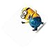 Clapcart Minion Soft Design Printed Rubber Base Mat finish Mouse Pad For PC / Laptop - Multicolor RS.99.00