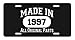 Produktbild ThisWear 21st Birthday Gifts Made 1997 All Original Parts Funny 21st Birthday Gifts Men Novelty License Plate Black