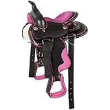 PFIFF Westernsattel, pink Shetty