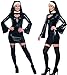 Produktbild Party-Teufel Komplett Kostüm Sexy Nonne mit Kleid Nonnen Haube Overknee Strümpfe Kreuzkette Gr. L Damen Nonnenkostüm