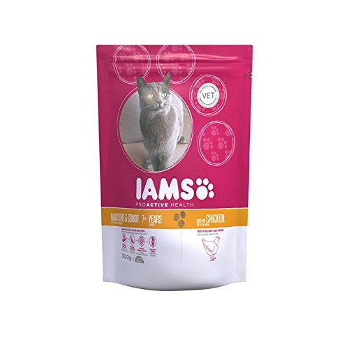 Preisvergleich Produktbild IAMS Katze Senior Huhn 300 g