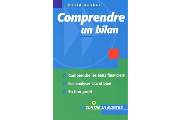 Comprendre un bilan : Comprendre les états financiers, les analyser vite et bien, en tirer profit