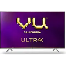 Vu 126 cm (50 inches) 4K Ultra HD Smart Android LED TV | With 5-Hotkeys 50UT (Black) (2020 Model)
