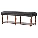 Produktbild Design Toscano Sheraton Neoclassical Collection: Bench, Hartholz, Kirschrot, 123 cm