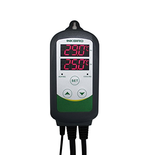 Inkbird ITC-308S Schaltsteckdose Temperature Controller Temperaturregler Relais Steckdose Heizen & Kühlen Control Thermostat + 30cm Stainless Lang Sensor - 2
