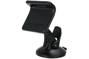 Riloer Car Windshield GPS Satellite Navigation Model Bracket, Universal Car Windscreen Suction Mount Compatible with TomTom GO 1050/1000/1005/1015/2405/2435/2050/2505/2535