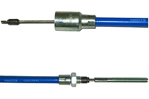 FKANHÄNGERTEILE Knott câble de frein 37086,16 HL: 1430 mm - GL: 1640 mm --- Nirosta