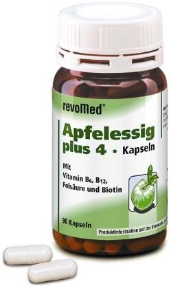 revomed Apple Vinegar plus 4 Capsules (Pack of 90)