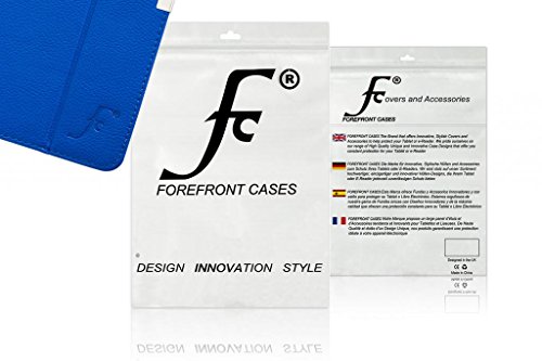 Forefront Cases® Neue Leder Hülle / Tasche / Case / Cover für Amazon Fire HD 6 Tablet (Oktober 2014) – Rundum-Geräteschutz und intelligente Auto-Sleep-Wake-Funktion mit 3-JAHRES-GARANTIE VON Forefront CASES – inkl. Eingabestift und Displayschutz - 6