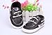 Bigood Baby Anti-Slip PU Leather Shoes Walking Sneakers Slip-on 13cm Coffee