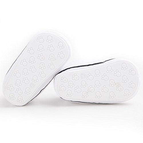 Süße Baby-Leinwand-Turnschuh Anti Skid weicher netter Trainer Schuhe 0-18M - 7