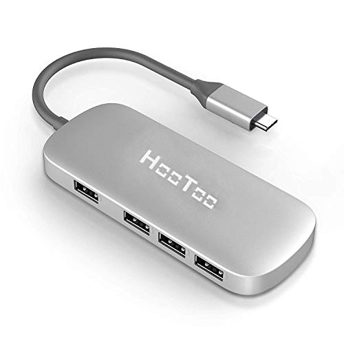 HooToo USB C Hub 3.0 Adaptateur Type C avec 4 Ports pour MacBook Pro et Portables Windows USB C