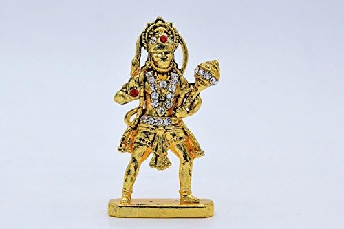 HANUMAN LORD BAJRANGBALI HINDU GOD ANTIQUE STYLE HANUMANB IDOL STATUE E