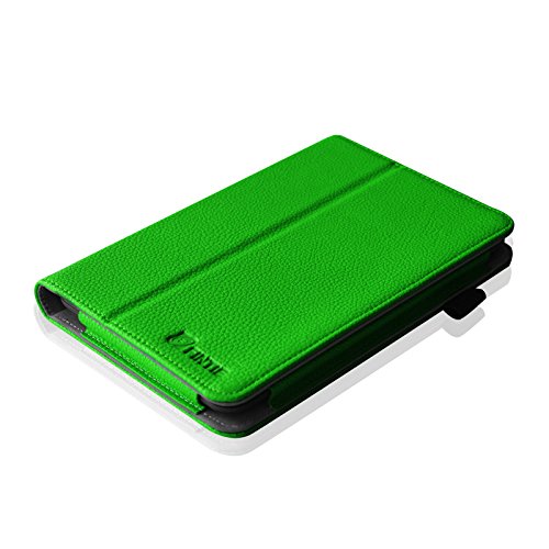 Fintie Medion Lifetab E7332 / E7331 / E7311 / E7322 / E7312 / E7315 / E7316 / E7231 Hülle Case – Folio Kunstleder Schutzhülle Tasche Cover Etui mit Ständerfunktion und Stylus-Halterung für MEDION LIFETAB E7332 / E7331 / E7311 / E7322 / E7312 / E7315 / E7316 / E7231 (7 Zoll) Tablet-PC, Grün - 9