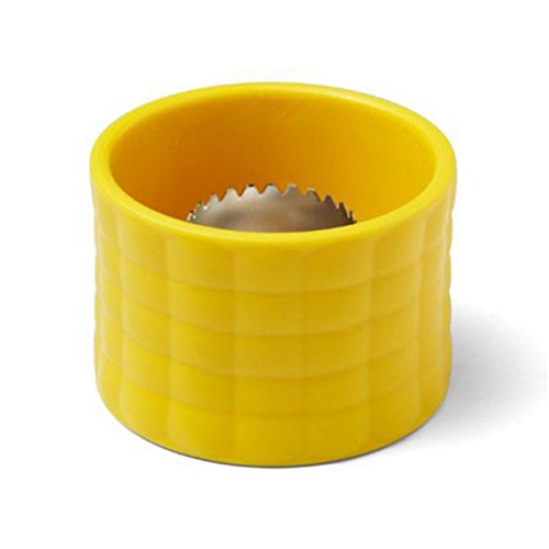 Lalang Corn Stripper Mais Entferner Sweet Mais Dreschen Gerät Kochen Küche Utensil Tool (Gelb) - 3
